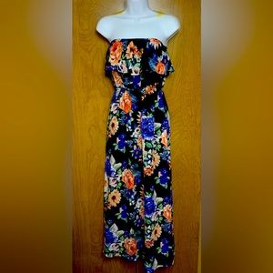 Forever 21 flower maxi dress